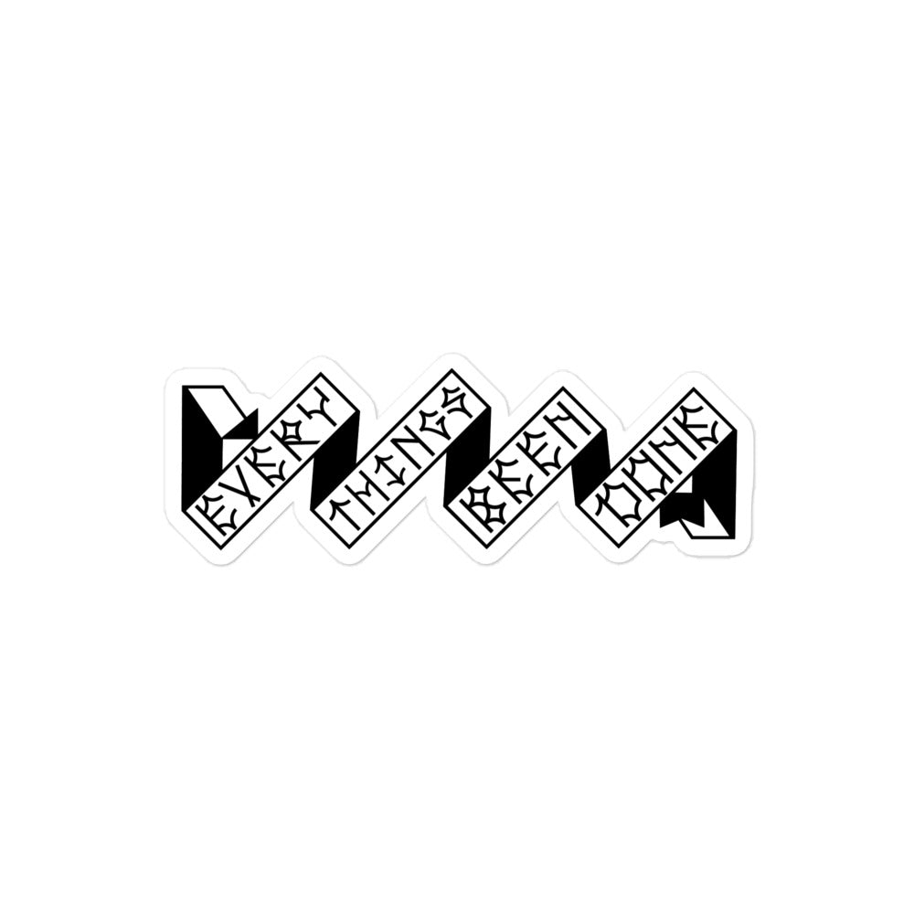 EBD Banner Sticker