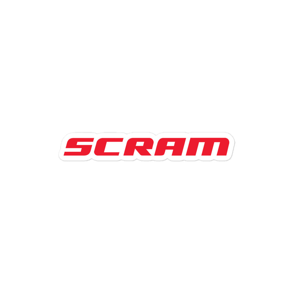 SCRAM Sticker