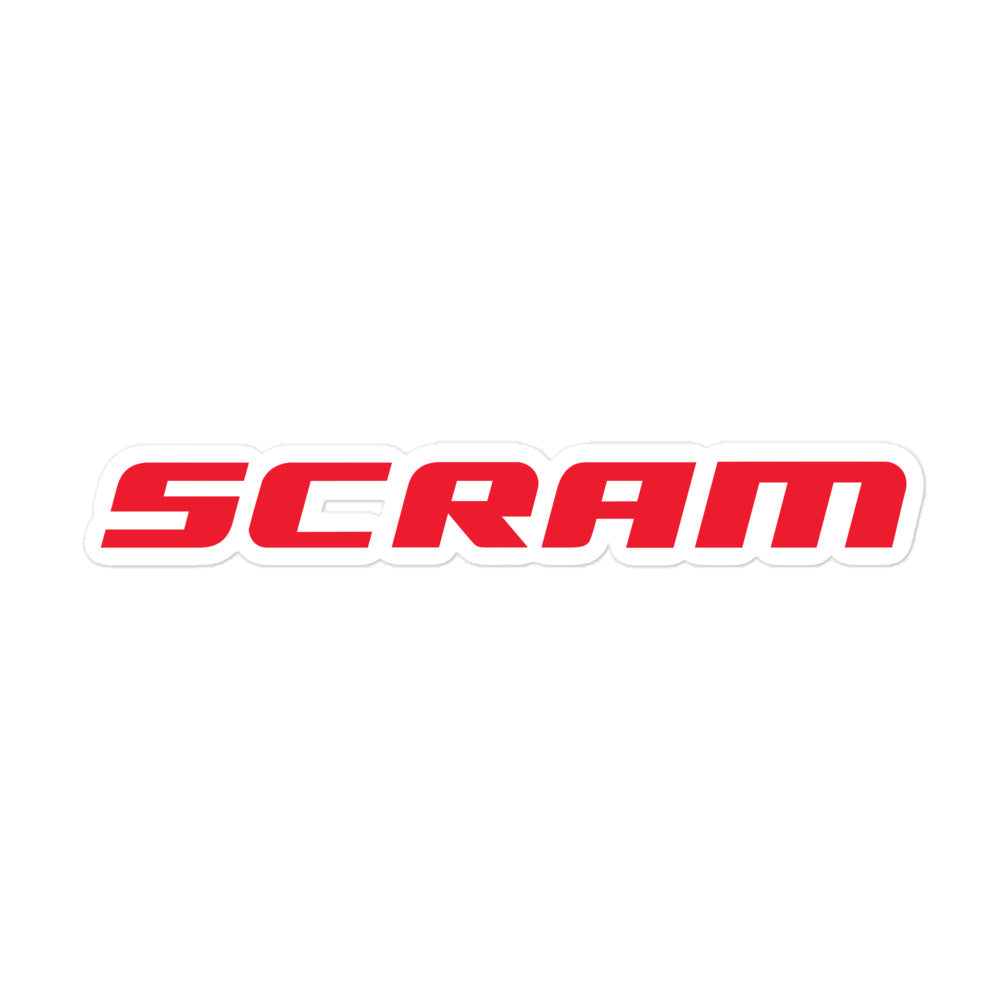 SCRAM Sticker