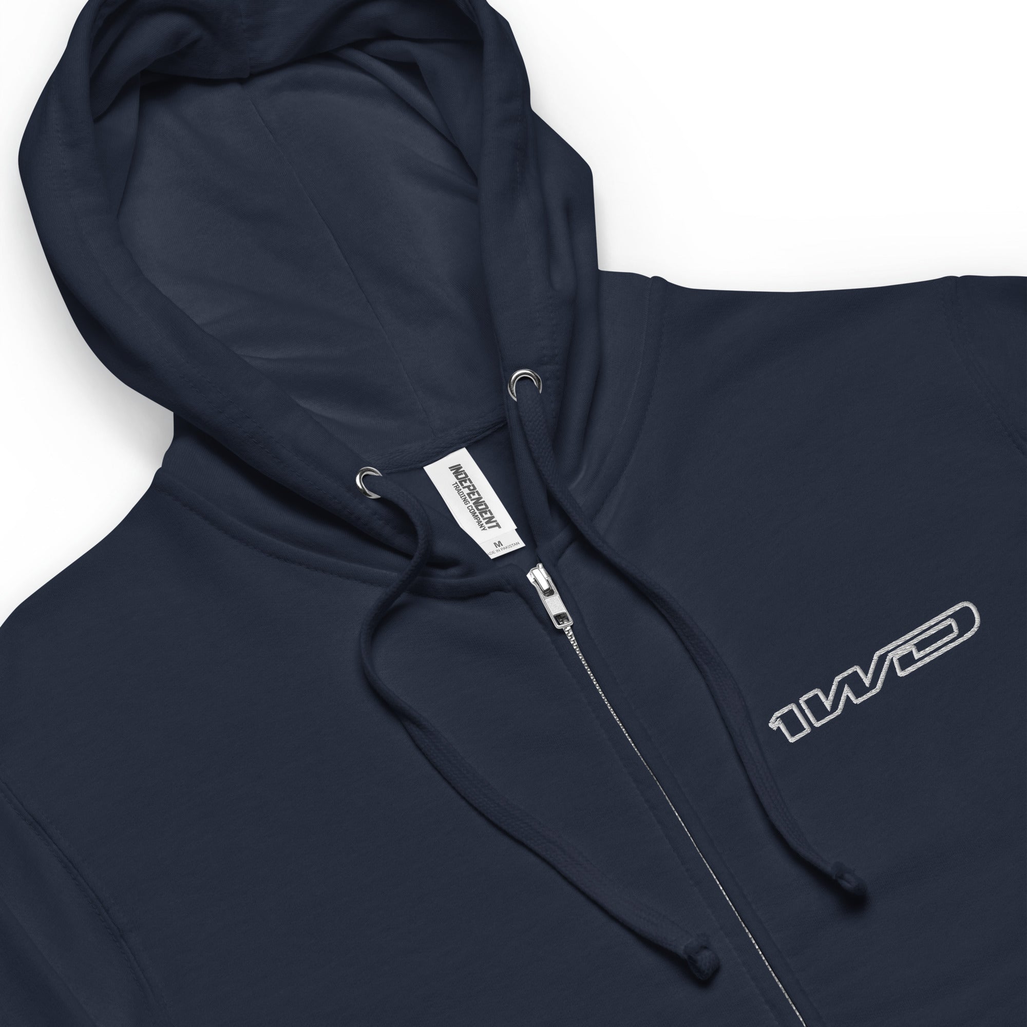 1 WD Embroidery Full-Zip Hoodie – EBD Gear Shop